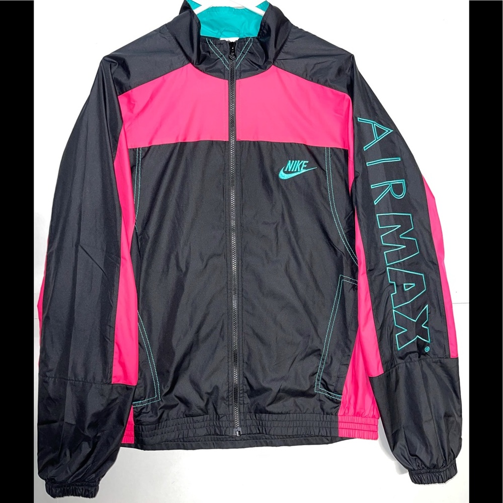 Nike X Atmos NRG Vintage Patchwork Track Jacket Hyper Pink/Hyper Jade/Black